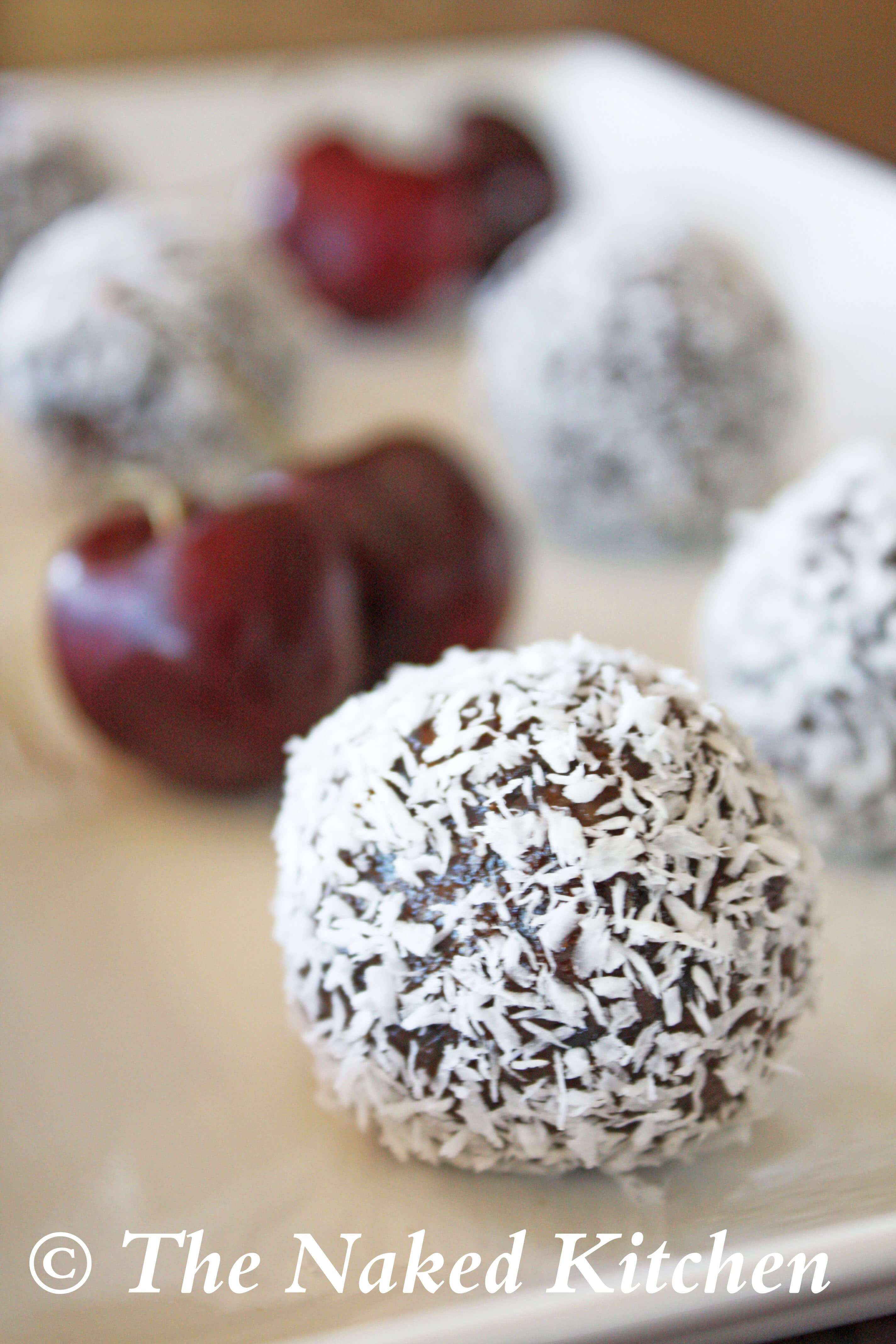 Chocolate Covered Cherry Truffles