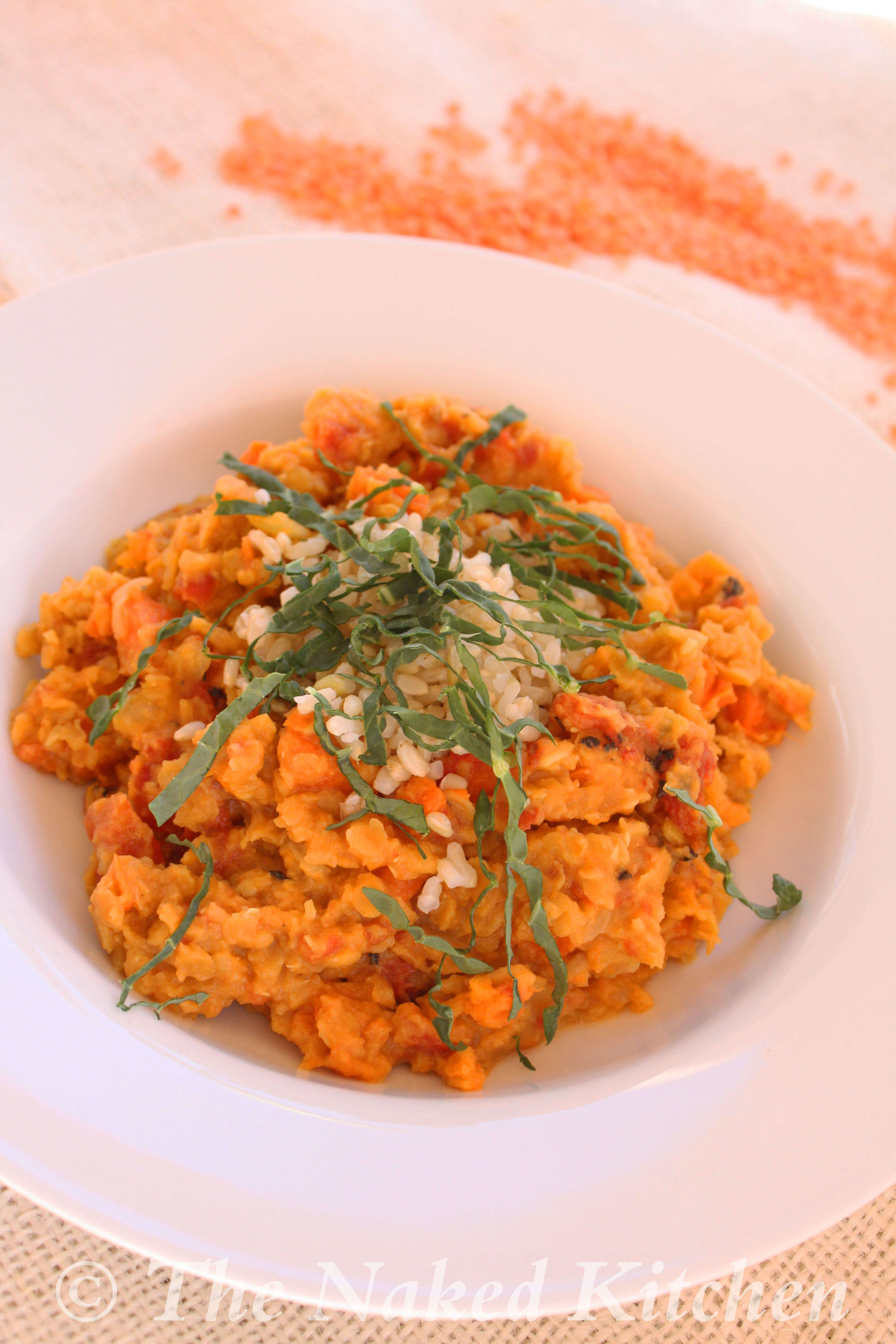 Red Lentil Coconut Curry