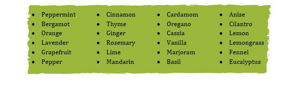 What Essential Oils can be used in cooking
