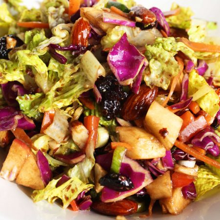 Sweet and Sassy Cabbage and Apple Salad
