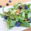 Arugula, Blueberry and Cucumber Salad
