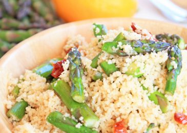 Asparagus and Sun Dried Tomato Couscous Salad
