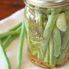 Easy Refrigerator Green Bean Pickles