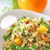 Millet with Arugula and Oranges