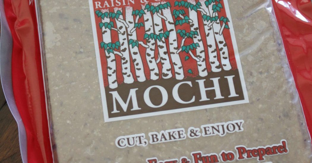 Package of Cinnamon Raisin Mochi